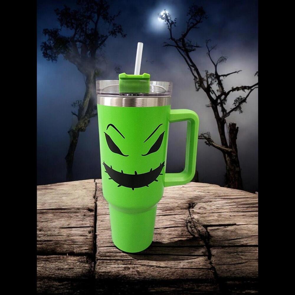 OOGIE BOOGIE TUMBLER NIGHTMARE BEFORE CHRISTMAS 40OZ TUMBLER READY TO SHIP!